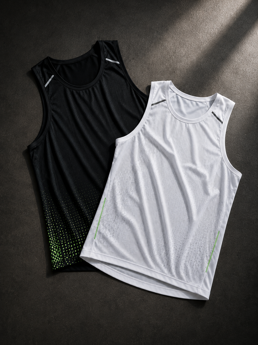 Technical marathon race singlet