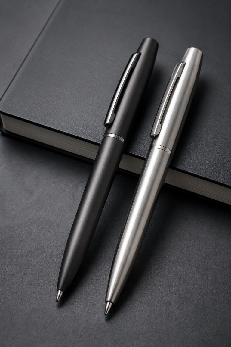 Premium branded pen and conference stationery