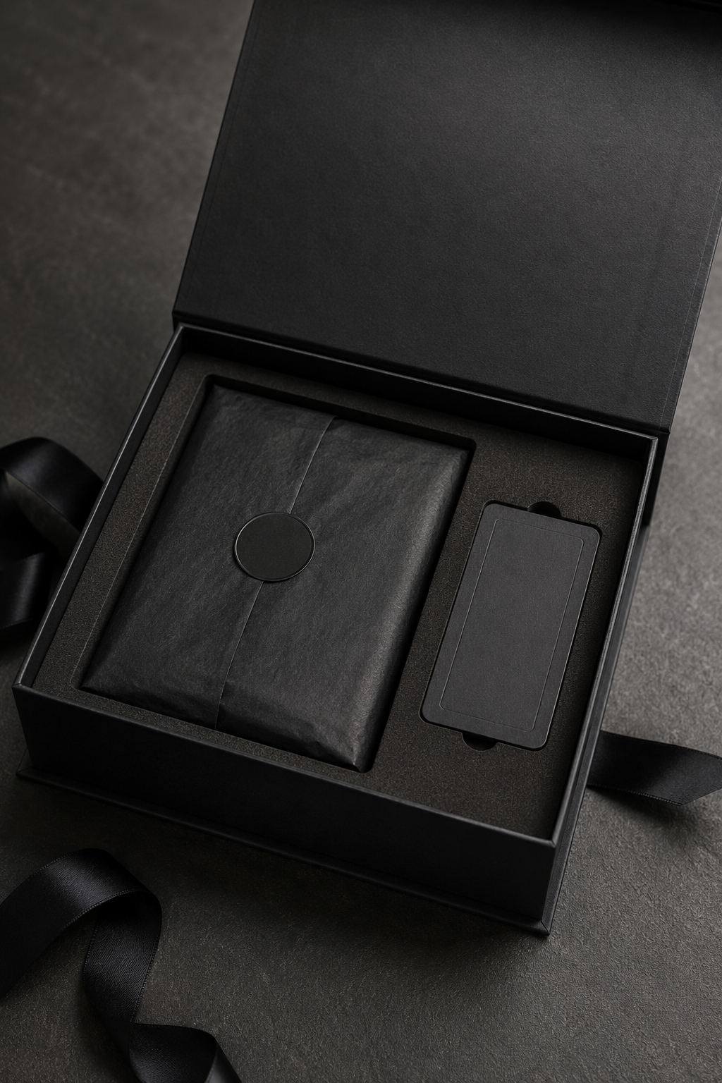 Custom corporate gift packaging and presentation